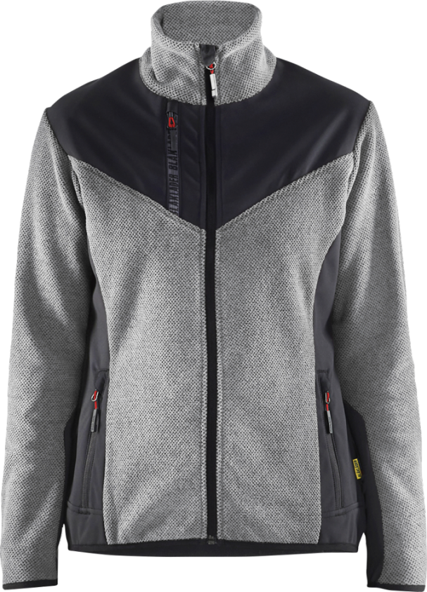 DAME STRIKKET JAKKE MED SOFTSH