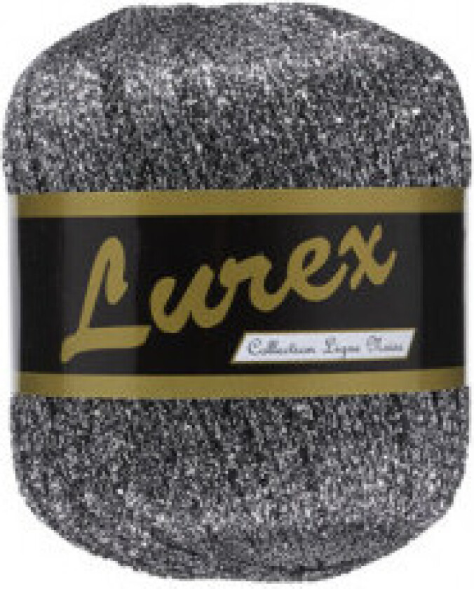 Lammy Lurex Garn 19 Grå