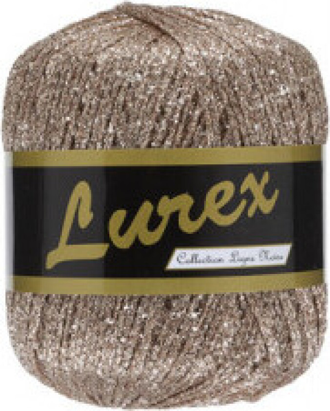 Lammy Lurex Garn 20 Beige