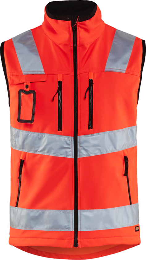 HIGH VIS SOFTSHELL VEST HIGH V