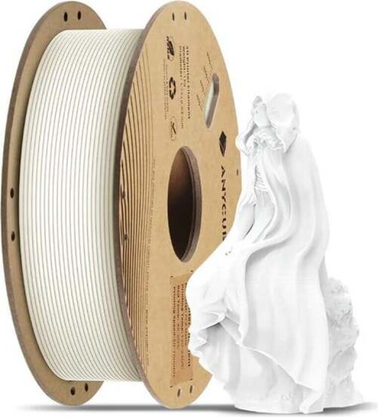 PLA Matte 1.75 mm 1 Kg White
