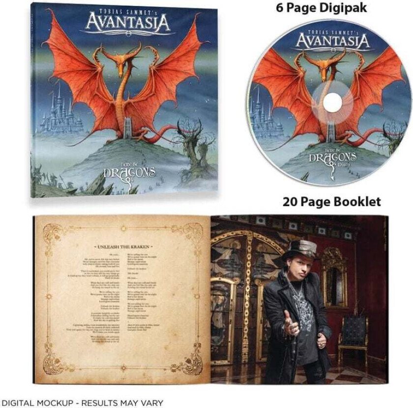 Avantasia - Here Be Dragons (CD)