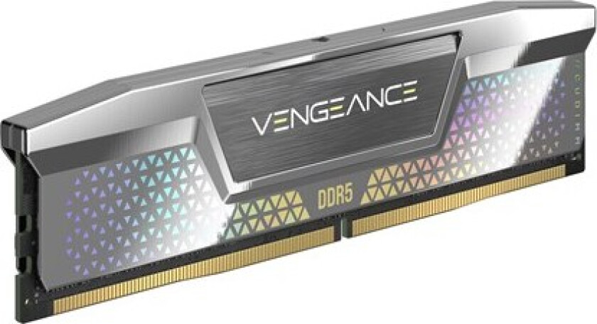 Vengeance DDR5-8200 - 48GB - CUDIMM for Intel - CL40 - Dual Channel (2 pcs) - Intel XMP - Sølv