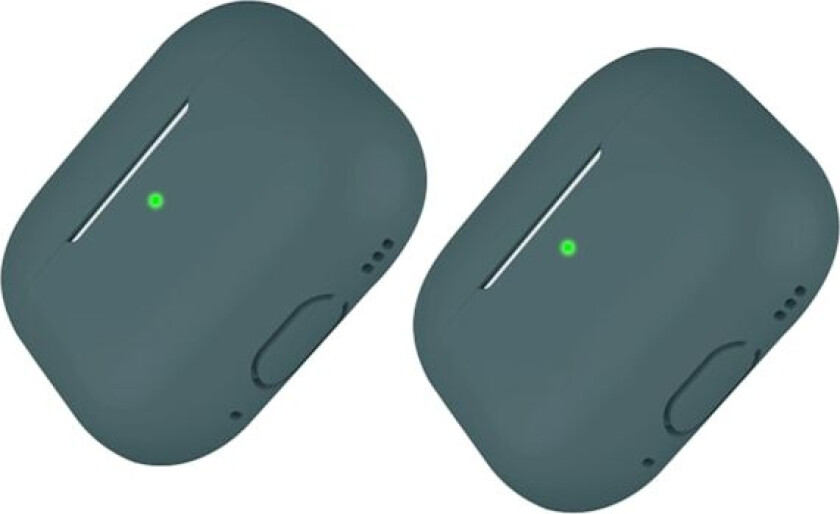 Bilde av 2x Green Airpods PRO 2 silikondeksel