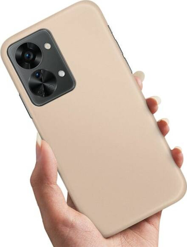 OnePlus Nord 2T - Deksel/Mobildeksel Beige