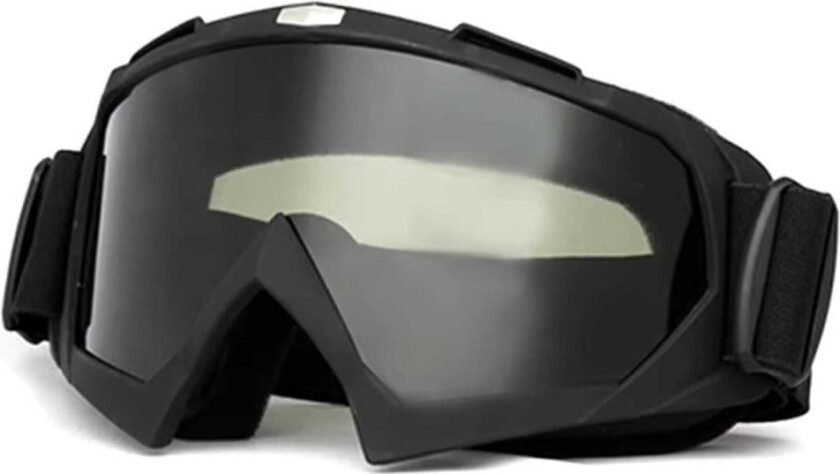 Skibriller Tonet glass matt svart