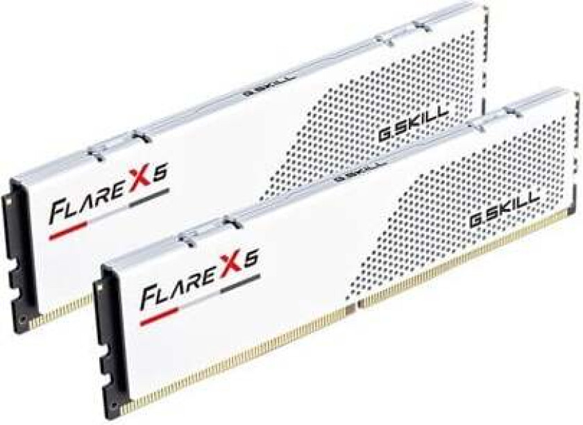 Flare X5 DDR5-6000 - 32GB - CL28 - Dual Channel (2 pcs) - AMD EXPO - Hvit