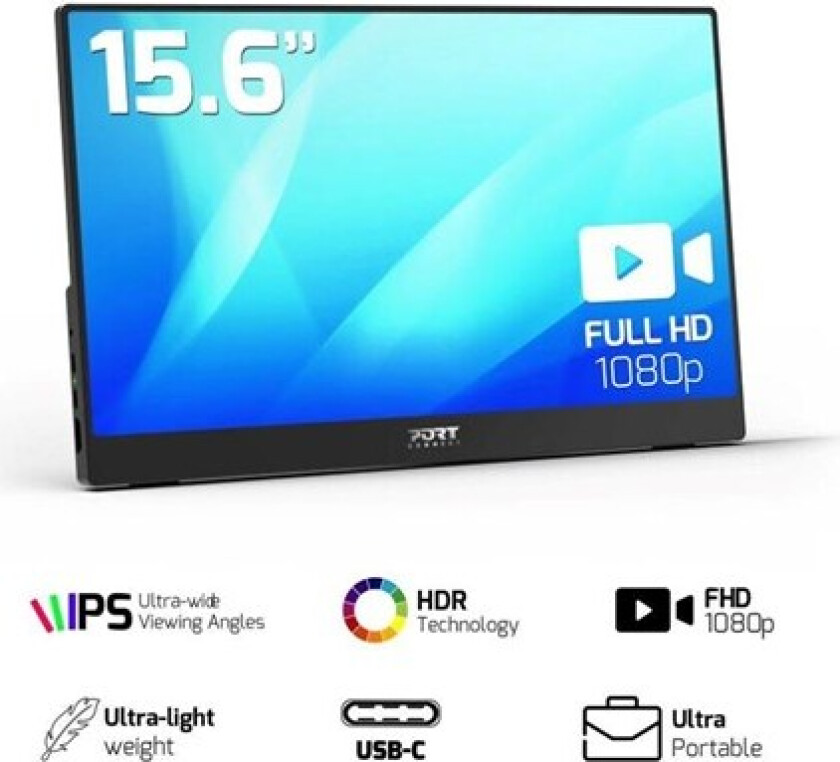 Portable Monitor 15,6" FHD