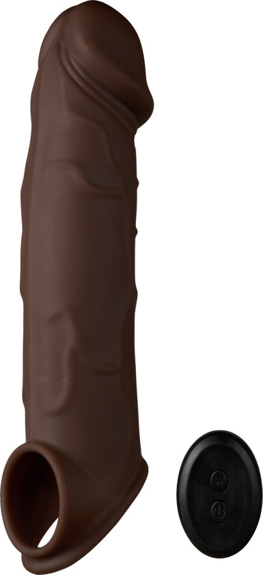 Vibrating Silicone Extender Sleeve 22 cm