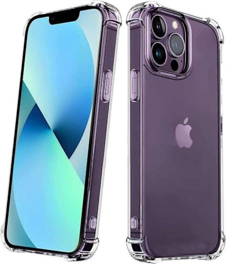 iPhone 16 Pro Max - Silikon støtsikkert deksel ekstra støtsikkert