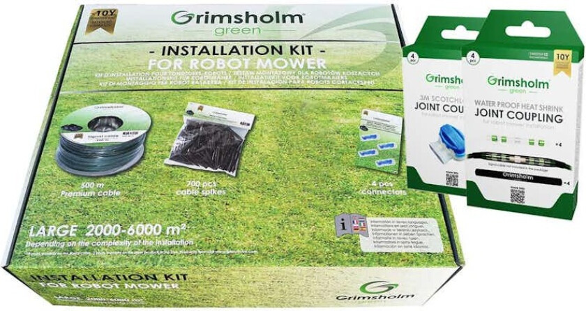Installasjonspakke til robotgressklipper Large 2000-6000 m²