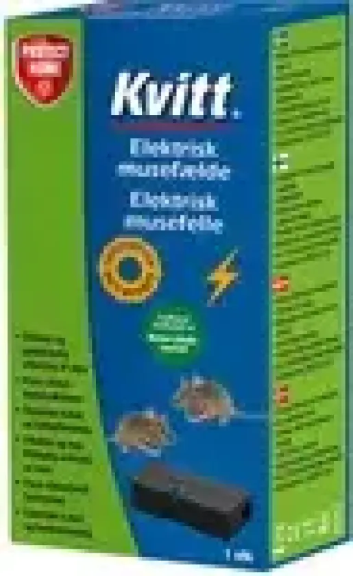 Elektrisk musefelle Kvitt