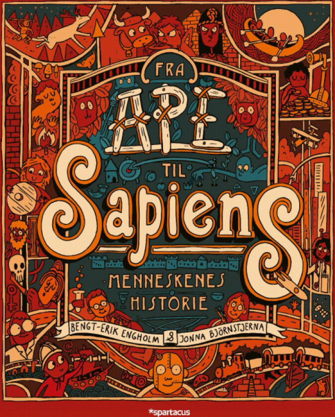 Fra ape til sapiens av Bengt-Erik Engholm