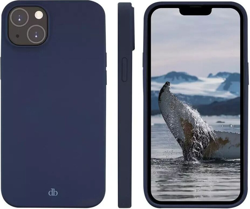 iPhone 14 Plus dbramante1928 Greenland Deksel - 100% Resirkulert Plast - Pacific Blue