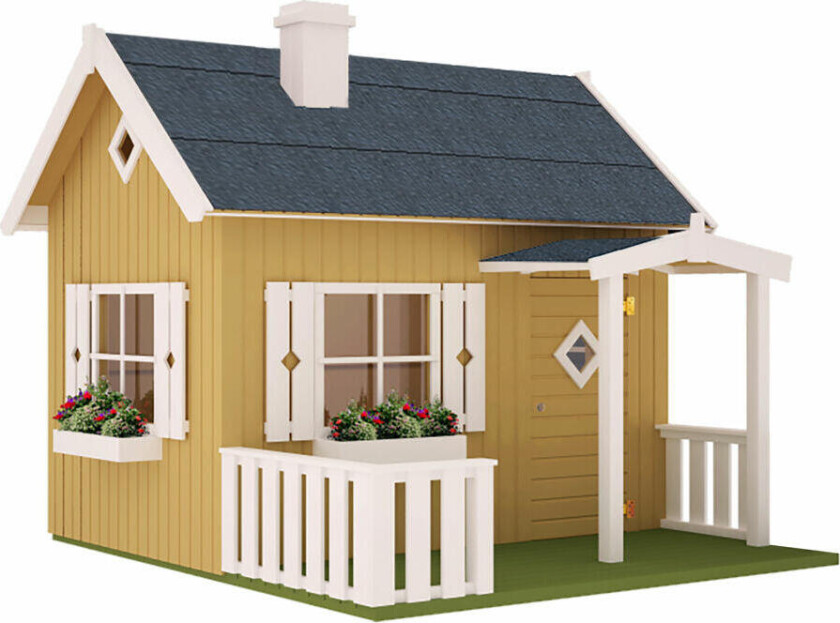 Bilde av Palmako Mille lekehus m/terrasse 3,6 m²+ 2,68 m²