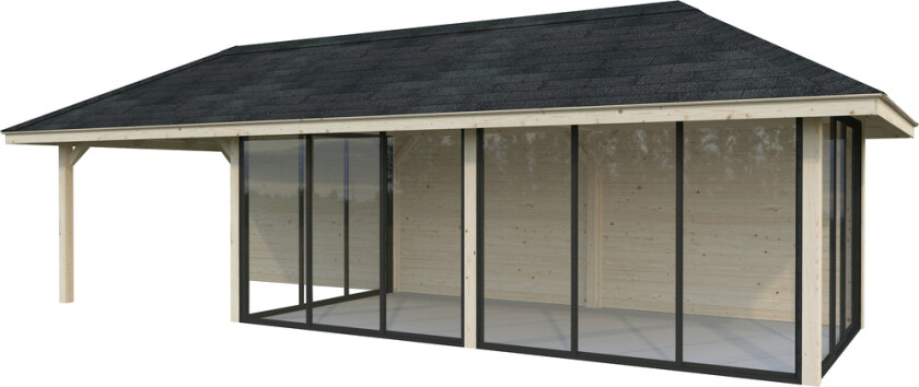 Palmako Bianca 218 hagestue 24,9 m²