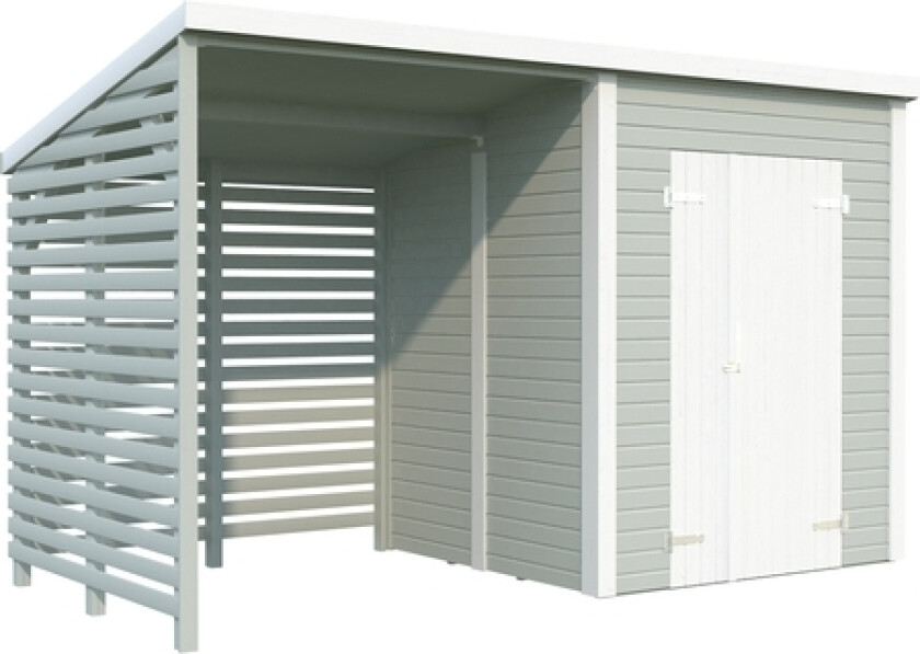 Palmako Leif redskapsbod 3,0+2,9 m²