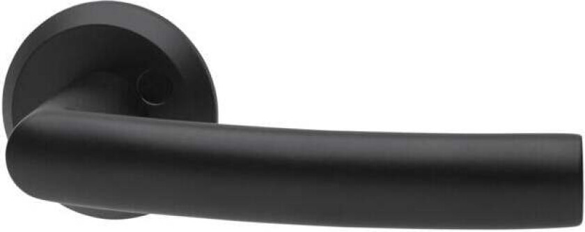 Habo Atlanta utvendig dørvrider, sort