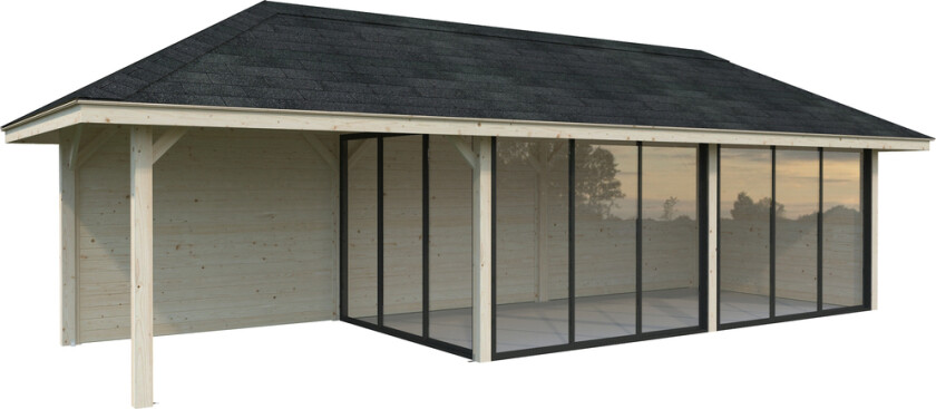 Palmako Bianca 217 hagestue 24,9 m²