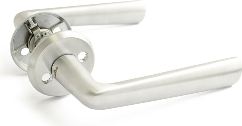 Habo Seattle utvendig dørvrider, børstet krom