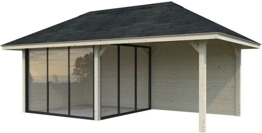 Palmako Bianca 205 hagestue 16,6 m²