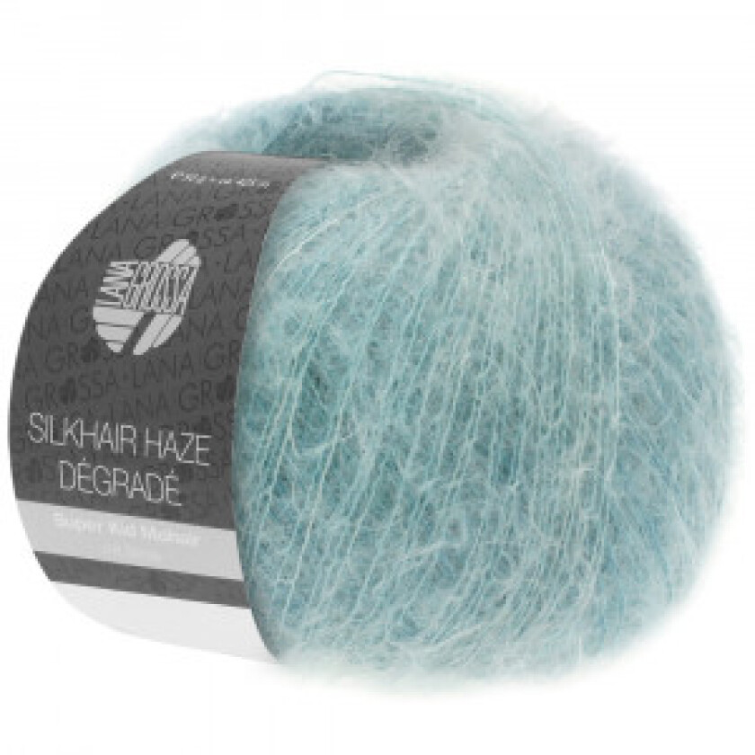 Silkhair Haze Degrade Garn 1106 Mint/Petroleum