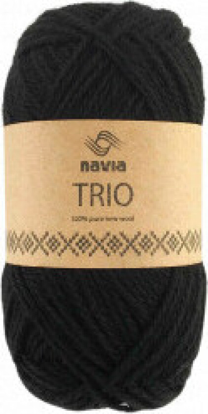 Trio Garn 37 Svart