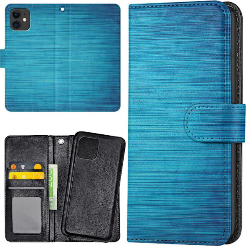 iPhone 11 - Lommebok Deksel Ripet Tekstur