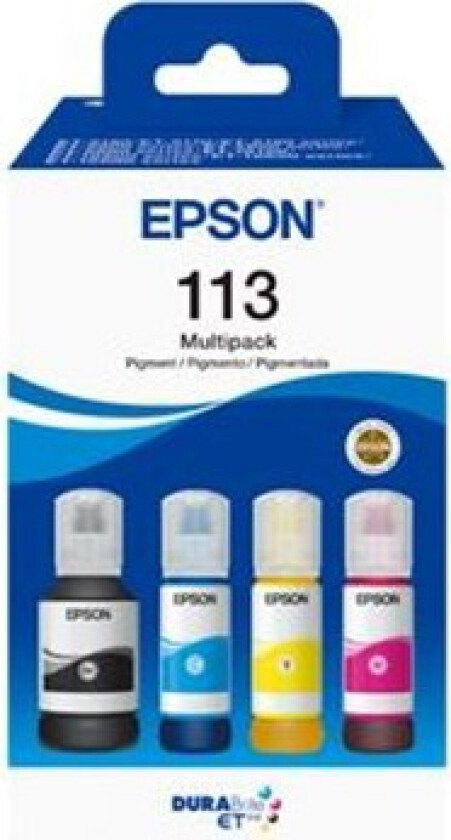 113 Multipack - 4-pack - black yellow cyan magenta - original - ink refill - Blekkrefill Blå