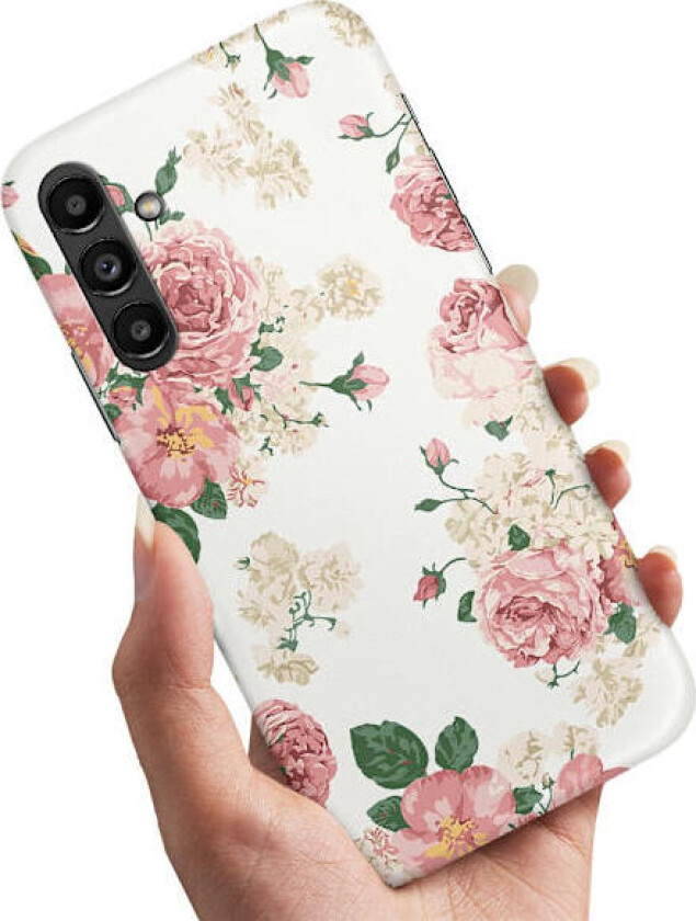 Samsung Galaxy A15 - Deksel/Mobildeksel Retro Blomster