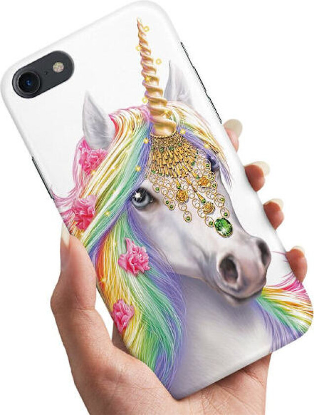 iPhone 7/8/SE - Deksel/Mobildeksel Unicorn/Enhjørning