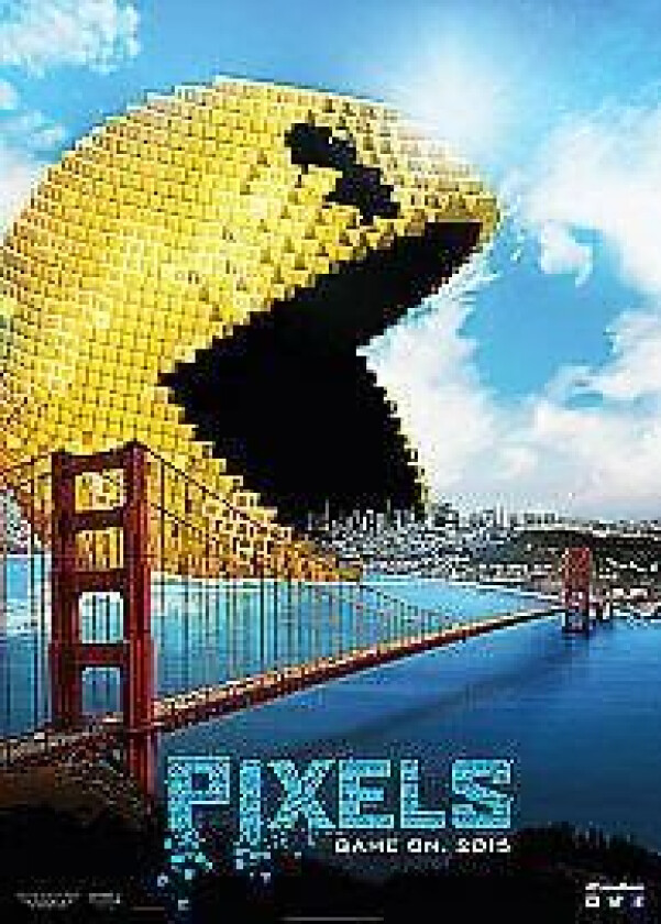 Pixels DVD (2015) Adam Sandler, Columbus (DIR) Cert 12 Region 2