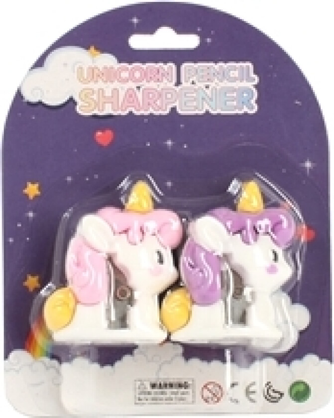 Bilde av Blyantspisser Enhjørning 2-pakning Suntoy
