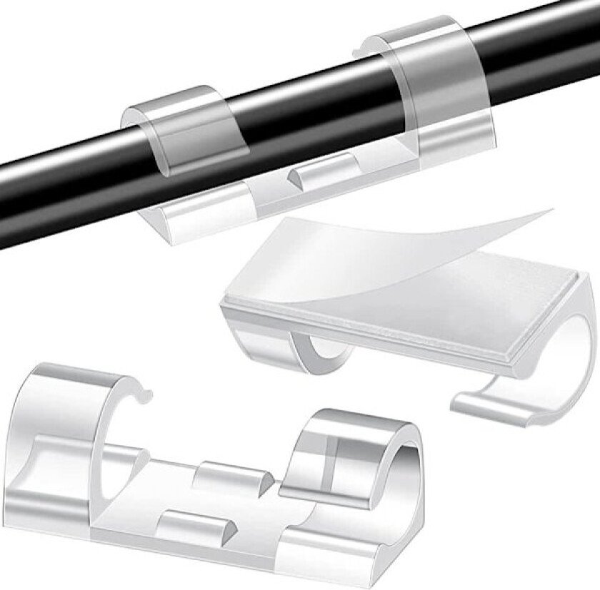 Selvklebende Kabelholder – Kabelklips