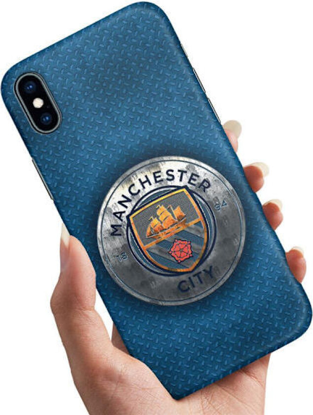iPhone X/XS - Deksel/Mobildeksel Manchester City
