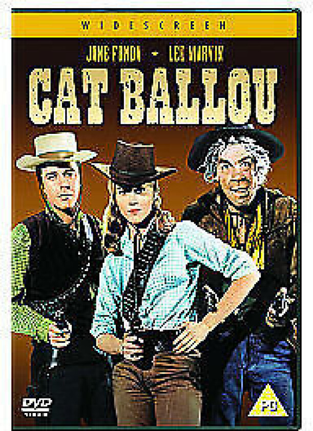 Cat Ballou DVD (2003) Jane Fonda, Silverstein (DIR) Cert PG Region 2