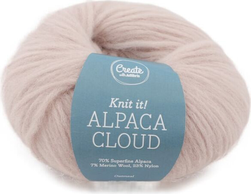 Alpaca Cloud 50 g Oatmeal A280 Adlibris