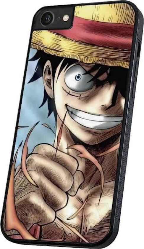 iPhone 6/7/8/SE - Deksel/Mobildeksel Anime One Piece