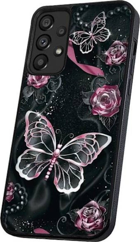 Samsung Galaxy A33 5G - Deksel/Mobildeksel Sommerfugler