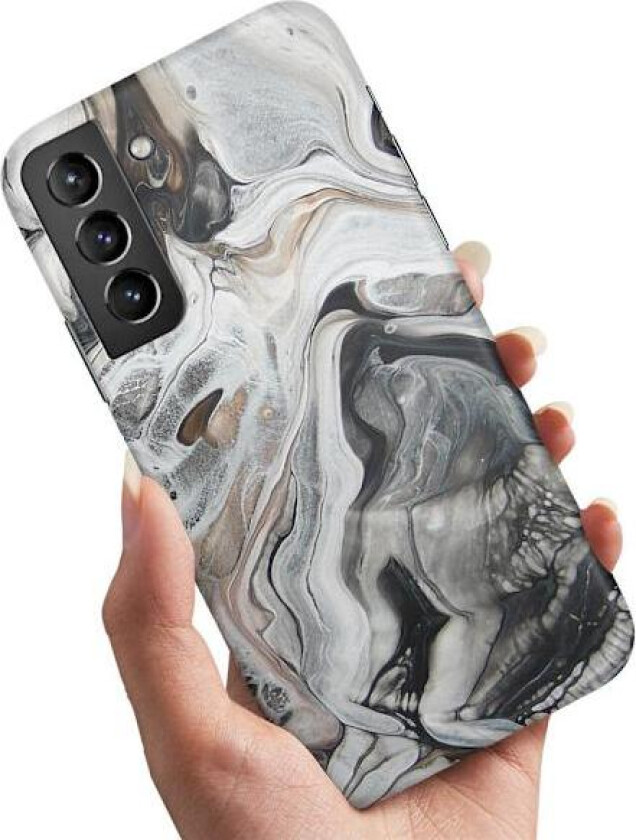 Samsung Galaxy S21 - Deksel/Mobildeksel Marmor