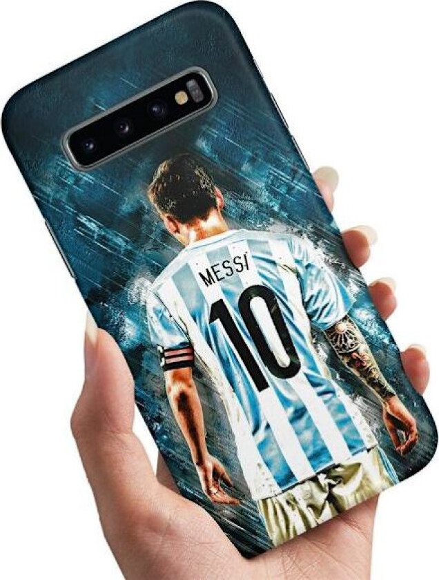 Samsung Galaxy S10 - Deksel/Mobildeksel Messi