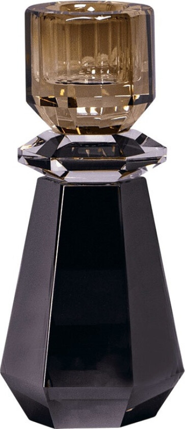 Clematis Lysestage Str H12,5 x B5 x L5 cm - Kronelysestaker Glass