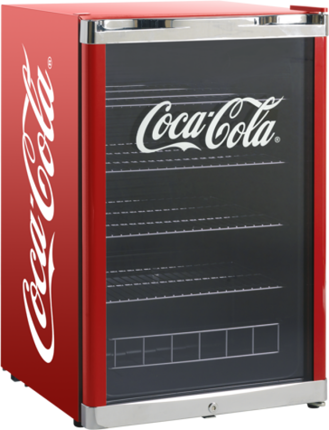 Coca-Cola High Cube Kjøleskap (rød)
