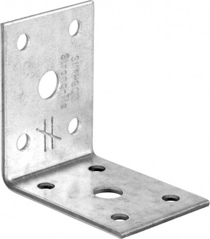 AC35350Z Vinkelbeslag AC35350Z Vinkel,med det unike ZPRO belegget som gir en høy korrosjonsstyrke og gjør beslaget godt egnet til bruk utendørs.