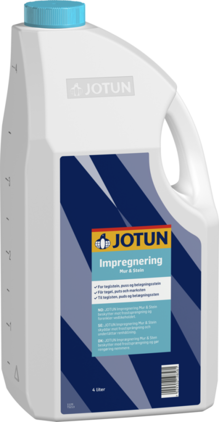 IMPREGNERING MUR & STEIN 4L Impregering til mur og stein