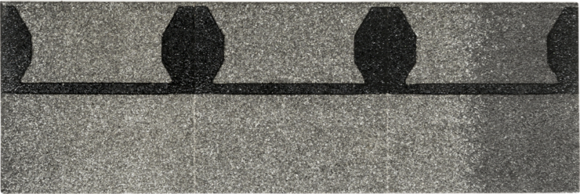 Bilde av Isola takfot/møneplate grå struktur Takfot-/Møneplate Grå Struktur gir tett og sikker avslutning ved takfot og over møne