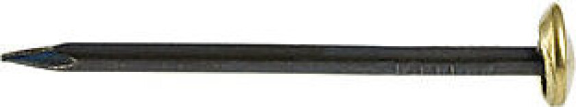 STIFT F/X-KROK 1,4X26 A25 Spiker 1,4x26mm er beregnet for X-krok. Herdet stål med messing hode. 25 st/pk.