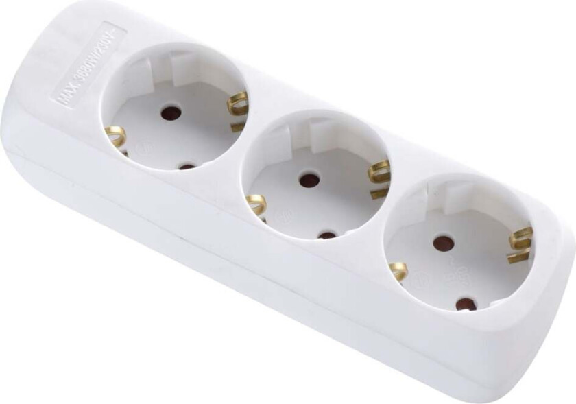 Bilde av Tero skjøteledning 3-veis 1,5 meter