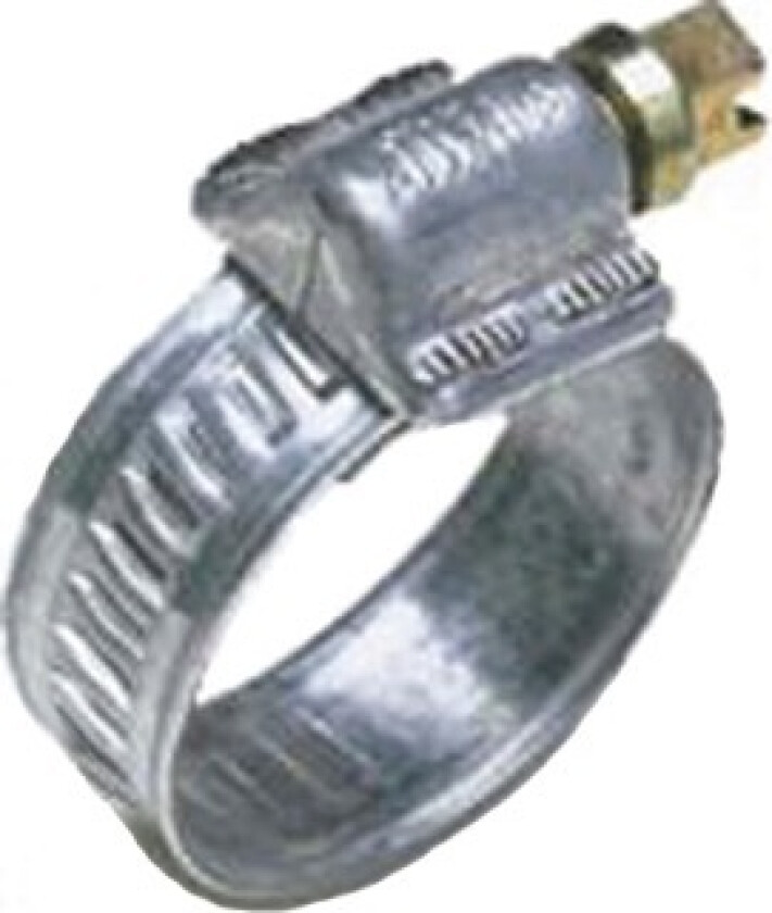 Slangeklemme FRZ stål 32-44mm Kan strammes med rett,- eller stjerneskrutrekker
