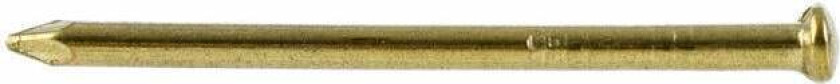 Bilde av MESSINGSTIFT RUND 12-25 A130 Messingsspiker Rund 1,2-25mm. 130 st/pk.
